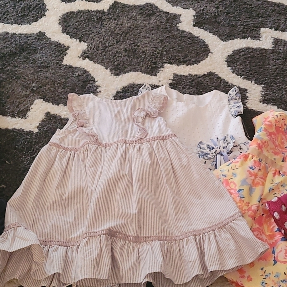 Name Brand girls 2T dress bundle Easter FOUR DRESSES K64